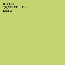 #C4D36F - Tacha Color Image