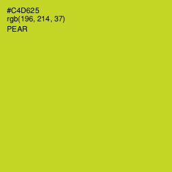 #C4D625 - Pear Color Image