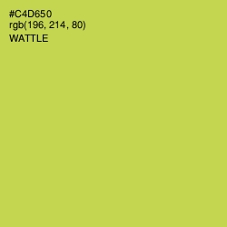 #C4D650 - Wattle Color Image