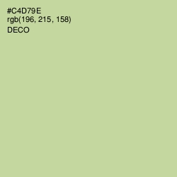 #C4D79E - Deco Color Image