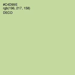 #C4D99E - Deco Color Image