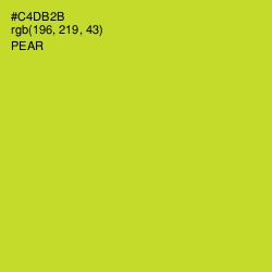 #C4DB2B - Pear Color Image