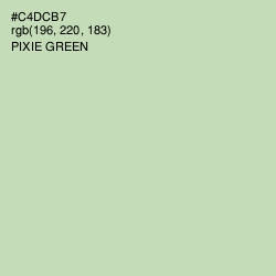#C4DCB7 - Pixie Green Color Image