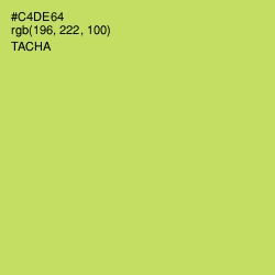 #C4DE64 - Tacha Color Image