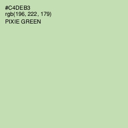 #C4DEB3 - Pixie Green Color Image