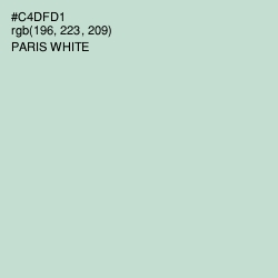 #C4DFD1 - Paris White Color Image