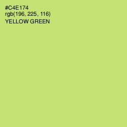 #C4E174 - Yellow Green Color Image
