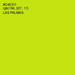 #C4E311 - Las Palmas Color Image