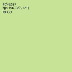 #C4E397 - Deco Color Image