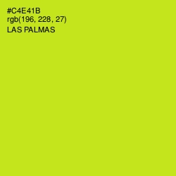 #C4E41B - Las Palmas Color Image