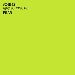 #C4E531 - Pear Color Image