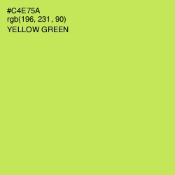 #C4E75A - Yellow Green Color Image