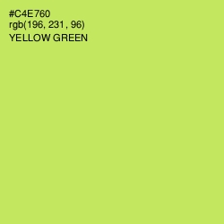 #C4E760 - Yellow Green Color Image