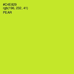 #C4E829 - Pear Color Image