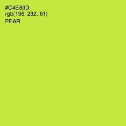 #C4E83D - Pear Color Image