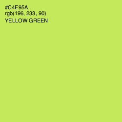 #C4E95A - Yellow Green Color Image