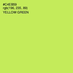 #C4EB59 - Yellow Green Color Image