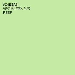 #C4EBA3 - Reef Color Image