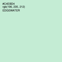 #C4EBD4 - Edgewater Color Image
