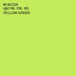 #C4EC5A - Yellow Green Color Image