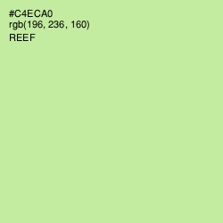 #C4ECA0 - Reef Color Image