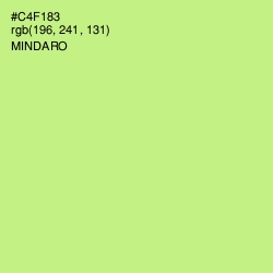 #C4F183 - Mindaro Color Image