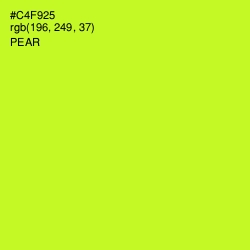 #C4F925 - Pear Color Image