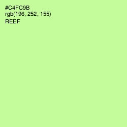 #C4FC9B - Reef Color Image