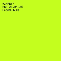 #C4FE1F - Las Palmas Color Image