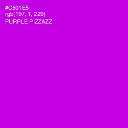 #C501E5 - Purple Pizzazz Color Image