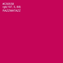 #C50558 - Razzmatazz Color Image