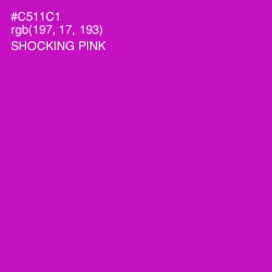 #C511C1 - Shocking Pink Color Image