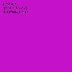 #C511CA - Shocking Pink Color Image