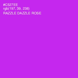 #C527EE - Razzle Dazzle Rose Color Image