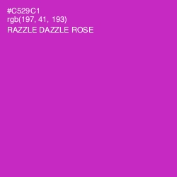 #C529C1 - Razzle Dazzle Rose Color Image