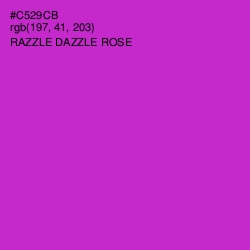 #C529CB - Razzle Dazzle Rose Color Image