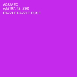 #C52AEC - Razzle Dazzle Rose Color Image