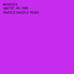 #C52CEE - Razzle Dazzle Rose Color Image