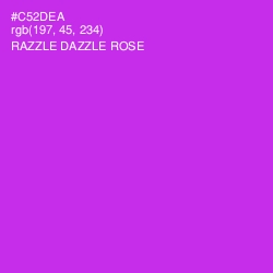 #C52DEA - Razzle Dazzle Rose Color Image