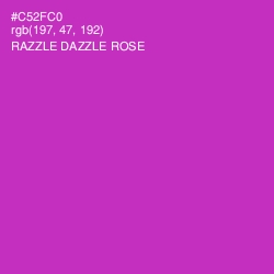 #C52FC0 - Razzle Dazzle Rose Color Image