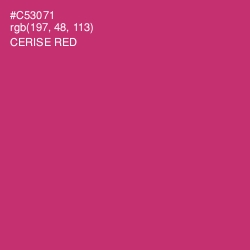 #C53071 - Cerise Red Color Image