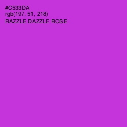 #C533DA - Razzle Dazzle Rose Color Image