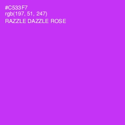 #C533F7 - Razzle Dazzle Rose Color Image