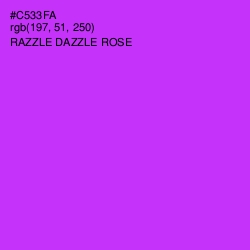 #C533FA - Razzle Dazzle Rose Color Image