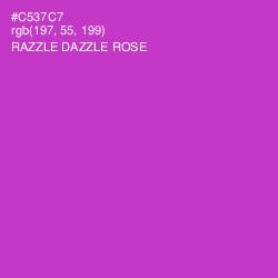 #C537C7 - Razzle Dazzle Rose Color Image