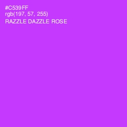 #C539FF - Razzle Dazzle Rose Color Image