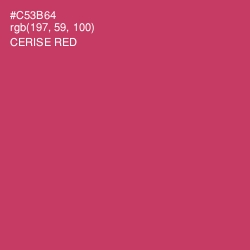 #C53B64 - Cerise Red Color Image