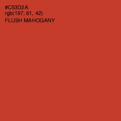 #C53D2A - Flush Mahogany Color Image