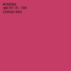 #C53D66 - Cerise Red Color Image