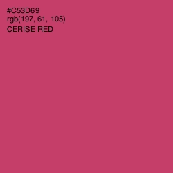 #C53D69 - Cerise Red Color Image